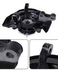 Front Driver Side Wheel Hub Bearing Steering Knuckle Assembly Replacement For ES350 2007-2012 And Camry 2007-2011 With Vibration Dampening For A Smooth Ride And Stable Steering 686-261 LK043