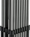 Heavy Duty 32-Piece S2 Steel Tamper-Proof Bit Set With 6 Inch Extra Long 1/4 Inch Security Screwdriver in black holder