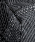 Close-up of black ballistic material on Ballistic Tool Belt With Suspenders, Professional Series For Heavy Duty Work, Worksite Ready.