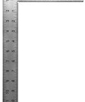 Easy Read Steel Carpenter Square 8 By 12 Framing Tool Built For Inside Or Outside Measurements Checks Table Saw Adjustments