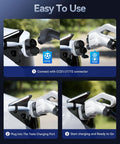 Premium 2In1 Ccs And J1772 To Tesla Charging Adapter Compatible With 2021 Through 2026 Model 3 Y S X Electric Vehicle image showing CCS1/J1772 connector usage.