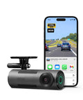 Dash Cam For Cars 1296P QHD Front Camera With 130 Degree Wide Angle Built In WiFi WDR Night Vision iOS Android App