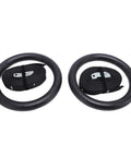 Gymnastic Rings With Straps Heavy Duty Up To Six Hundred Sixty One Lb Load Bearing Workout Equipment For Home Gym Training Multi Function