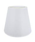 Flaxen Linen Transitional Bell Spider Lamp Shade 11 Inch Top 18 Inch Bottom 15 Inch Slant Height For Table Lamps With Retro Vibe