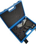 BMW Vacuum Pump Seal Cap Removal And Installer Kit For N53 N54 N55 Engines in blue EVA case with tools.