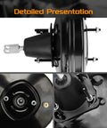 Detailed view of Heavy Duty Vacuum Power Brake Booster For Ford Edge And Lincoln MKX 2011 To 2015 with M8 studs.