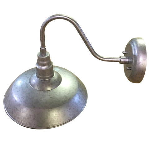 Outdoor Wall Light With Galvanized Metal Build And Mounting Kit Included For Quick No Fuss Install Front Entry Or Back Porch Lighting