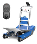 Heavy Duty Electric Stair Climbing Dolly Robot With Smart AI Navigation And LiDAR For Auto Balancing All Terrain Material Handling Plus 925lbs Load Capacity and remote control