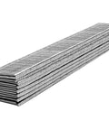 Tough As Nails 304 Stainless Steel Brad Nails 5/8 Inch 18 Gauge corrosion resistant finishing hardware stacked in a row.