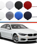 BMW Front Bumper Tow Hook Cover Right Passenger Side Easy Install For 4 Series M Sport F32 F33 F36 Gran Coupe 2014-2019 White