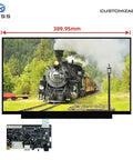 17.3 Inch Ips Lcd Monitor 1920x1080 Full Hd Display Screen showcasing a train in nature with embedded DisplayPort.
