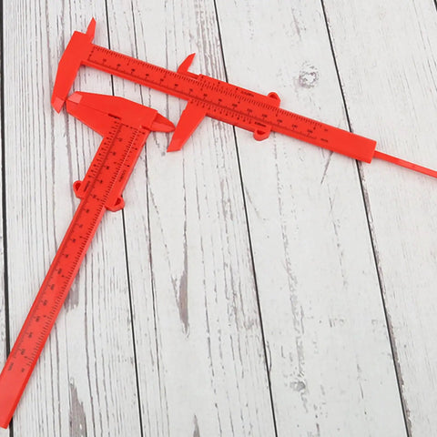 Depth Vernier Caliper 3inches, 6inches Depth Vernier for Length Width Inner Outer Measuring Caliper Measuring Tool Digital Gauge on wooden background.
