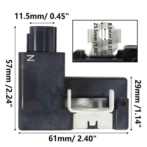 Replacement Battery Current Sensor Compatible With Nissan Altima Leaf Murano Pathfinder Quest Versa Note QX60 Part 294G0 1Hh0a dimensions in mm