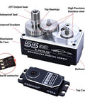 High Torque 55Kg Low Profile Programmable Brushless Digital Servo For 1 To 10 Drift Cars 0.09Sec Speed Full Metal Gear Steering Kit