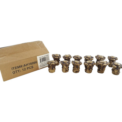 Rustic Antler Drawer Knobs 12 Pack For Cabin Lodge Decor With Screws Deer Antler Cabinet Pulls For Dresser Kitchen Woodsy Style