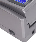Corner view of High Efficiency Money Counter Machine With LED Display And Counterfeit Detector Multi Mode Bill Counter