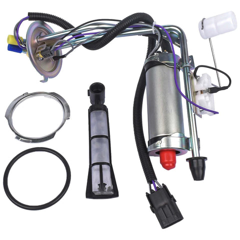 Electric Fuel Pump Gas Tank Sending Unit Replacement For 1987-1990 Jeep Comanche MJ 4.0L With 18-23.5 Gallon Tanks JPSU-6P4.0