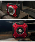 Two In One Laser Tape Measure With Level And Backlit LCD 131 Ft Laser Distance Meter 16 Ft Auto Lock Tape Ft In Fractions Mm Red handheld tool