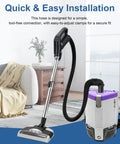 Backpack Vacuum Hose Compatible With Popular Backpack Vacuums Like Super Coach And Mode 6 Replacement Static Dissipating