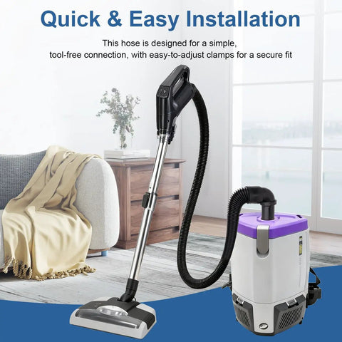 Backpack Vacuum Hose Compatible With Popular Backpack Vacuums Like Super Coach And Mode 6 Replacement Static Dissipating