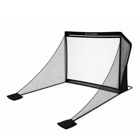Lightweight Replacement Simulator Screen For 7.5Ft Pro Golf Net, Screen Only, shown with net structure, frame and net sold separately