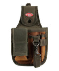 Rear Guard Pouch With FlapFit For Tools, a 5-pocket utility organizer from Original Series 54120, durable brown material