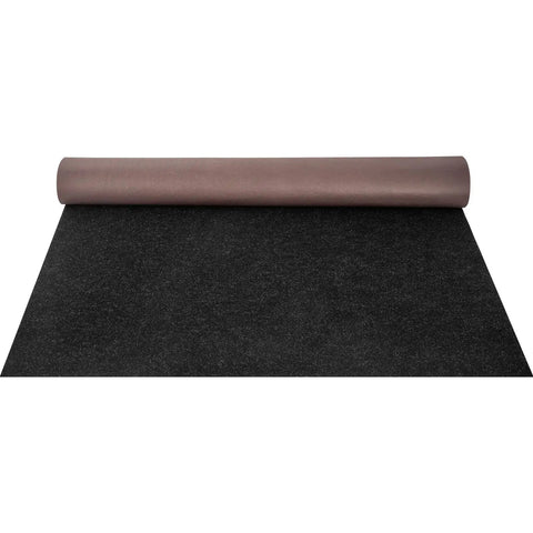 KickAss Hella Water Resistant 6 By 36 Foot Charcoal Black Marine Carpet Roll Featuring Dense Polyester Pile Built Tough For Boat Decks Patio Floors Indoor Yard Projects