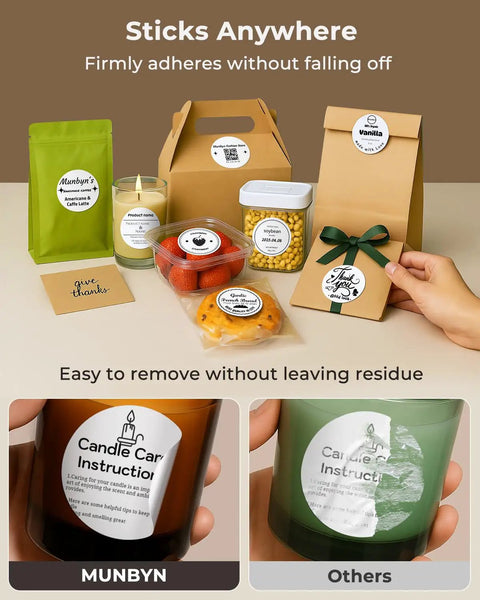 Zero Hassle Two Inch Circle Thermal Shipping Labels Built For Hustling Local Shops Seven Fifty Count Roll Features Smooth Paper Feed And Instant Adhesion Making Labeling Dead Simple Every Single Day