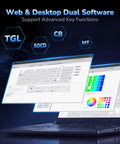 Web and desktop dual software interface for Flex Your Setup With This Next Level Tri Mode Wireless Gasket Mechanical Keyboard.