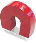 Red Alnico Horseshoe Magnet 1 Inch With 2 Lb Pull, High Strength Tool Magnet for DIY Projects, Metal, Home Repair, 5.5 MGOe