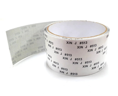 Window Screen Repair Tape For Doors And Windows Self Adhesive Mesh Patch 5cm By 2m Gray High Temperature Resistant Fiberglass