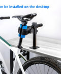 Heavy Duty Bicycle Repair Stand With Bench Mount Adjustable Clamp And Wide Compatibility for road and mountain bikes setup