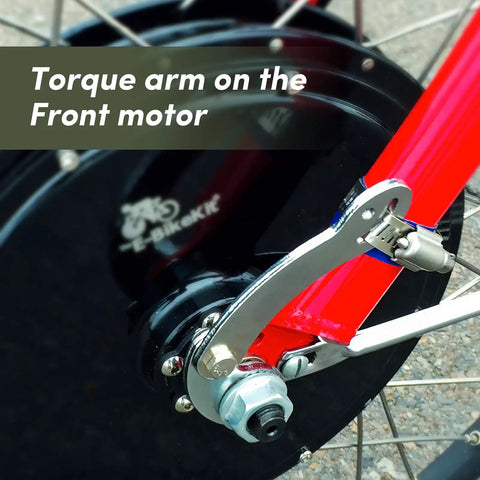 Universal Torque Arm Kit For Electric Bicycles And E Bikes Fits Front Or Rear Hub Motors And Mid Drive Maintenance Tool For Quick And Easy Inside Or Outside Frame Installation One Set