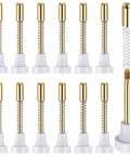 Top Rated 12 Pack Window Screen Replacement Plunger Pins And High Grade Spring Clips Repair Kit featuring twelve durable pins and springs.