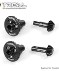 Overdrive Gear Set 22T And 12T And Underdrive Gear Set 24T And 10T For TRX4M RC Crawler Helical Steel Differential Kit