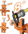 Effortless Cabinet Door Installation Positioner with premium aluminum alloy build and adjustable clamp for precise alignment