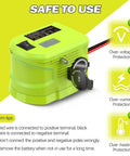 Step Down Voltage Adapter For 18V Tool Battery To 5V-13V Adjustable Regulator with safety features diagram, green