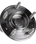 2 Piece Rear Wheel Bearing Hubs Assembly With 5 Lug For Chevrolet Equinox 2018 To 2024, GMC Terrain close-up view