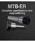 Top Tier Morse Taper Tool Holder Kit For Your MT1 MT2 MT3 MT4 Lathe Or Milling Setup Featuring Rock Hard Collet Chuck Design.