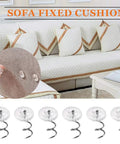 Top Notch Upholstery Tacks And Twist Pins With Clear Heads Heavy Duty Rust Resistant Furniture Hardware Quick Fix Diy Crafts Rock Solid Hold Straight Up Durable 40 Piece Set on a sofa fixed cushion with clear heads