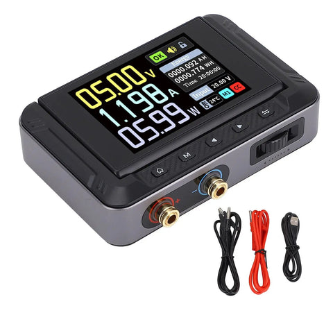 Plug And Play Adjustable CNC DC Voltage Regulator 30V 5A Portable Power Supply with digital display and cables