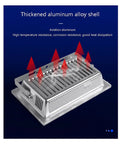 Image showing thickened aluminum alloy shell of JUDYSSY 50W/100W/400W Led Flood Lights Outdoor Security Lights, IP 67 5000 Lum.