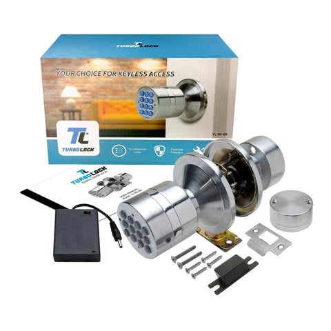 Keyless Smart Door Lock With Automatic Locking Battery Backup And Easy Install No Bluetooth Fits Most US Front Doors