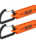 Screwdriver Bit Holder Storage Organizer 10 Hole Orange Bit Holder With Carabiner 2 Pack Hella Handy For Quick Access And Secure Bit Storage On The Job.