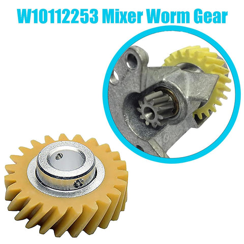 Two Pack W10112253 Mixer Worm Gear Replacement For Stand Mixers Ditch The Guesswork Replaces 4162897 4169830 AP4295669 4161531