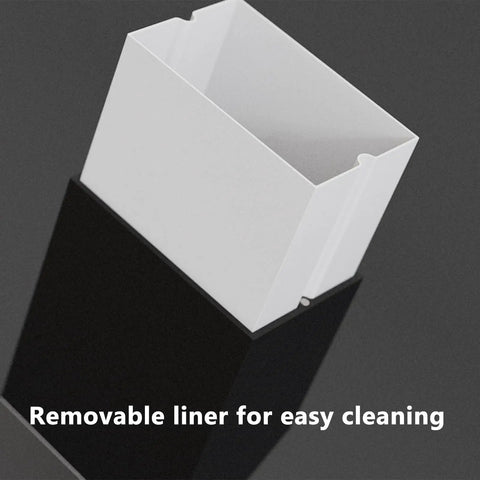 Automatic Coffee Bean Dispenser Countertop Auto Calibration Dual Weight Presets structure with removable liner for easy cleaning.