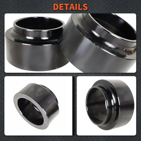 Close-up of 2.5 Inch Front And Rear Leveling Lift Spacer Kit For Nissan Pathfinder 1996 2004 And Infiniti QX4 1997 2003