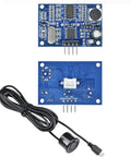 Waterproof Ultrasonic Sensor Module For Arduino With JSN SR04T, 25cm To 4m Range, 0.5cm Resolution, IP67 Enclosure, wiring view