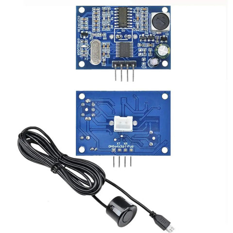 Waterproof Ultrasonic Sensor Module For Arduino With JSN SR04T, 25cm To 4m Range, 0.5cm Resolution, IP67 Enclosure, wiring view