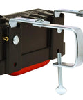 Trough-O-Matic Stock Water Tank Workhorse With Float Valve, Plastic Housing, Expansion Brackets, 245 GPH Flow, 20 To 50 PSI, High Grade Polystyrene, Hose-Ready Three Quarter Inch Inlet, Black float valve with mounting brackets